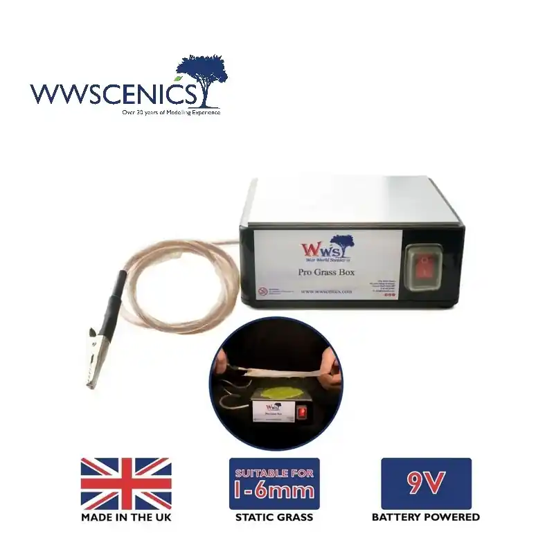 Applicateur électrostatique de fibres Pro Grass Box WWScenics WSPG-002 - Begrenztes Angebot