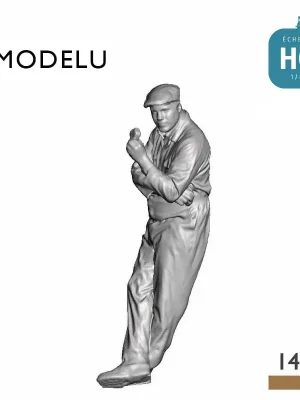 Neu im Sortiment | Ouvrier adossé à un mur HO Modelu 1434-087