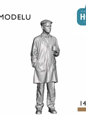 Contremaitre avec du thé HO Modelu 1446-087 - Rabatt