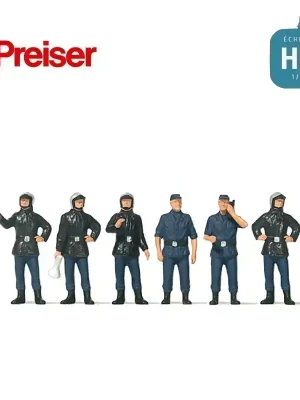 Bestseller - Pompiers Français HO Preiser 10232