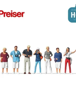 Topseller | Visite de ville HO Preiser 10468