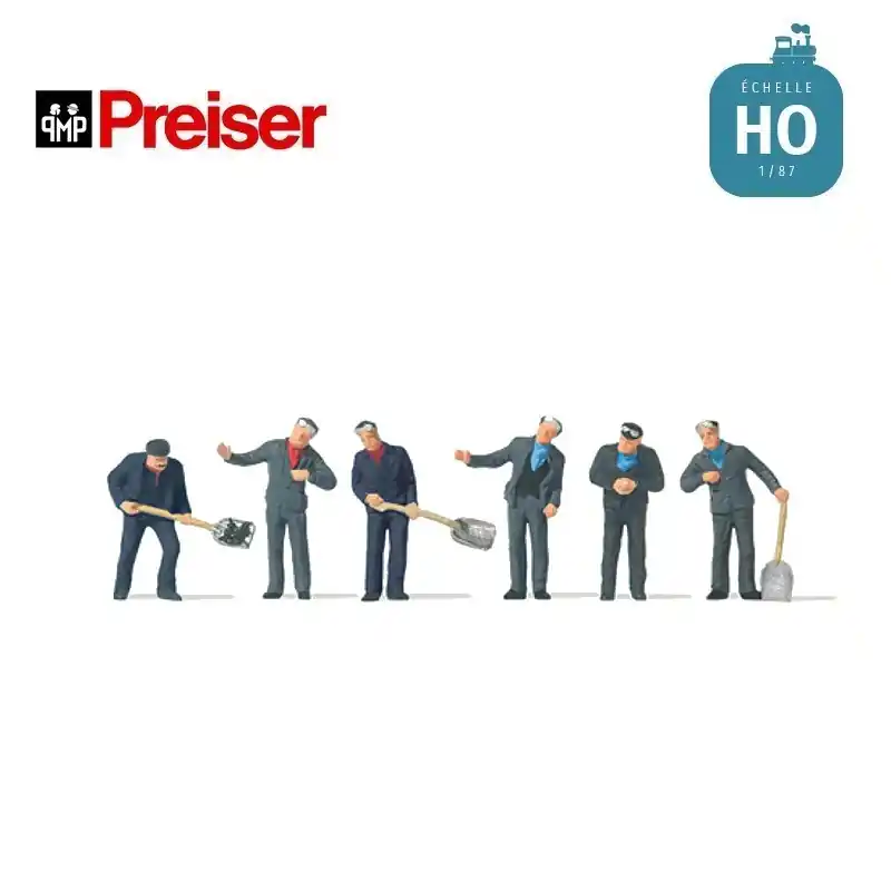 Conducteurs et chauffeurs HO Preiser 10788 | Bewährte Qualität