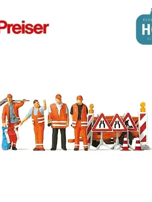 Balayeurs HO Preiser 10347 - Direkt vom Hersteller