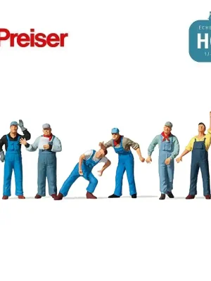 Cheminots américains HO Preiser 10547 - Top bewertet