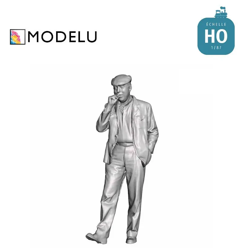 Homme en train de fumer HO Modelu 0122-087 - Schnelle Lieferung