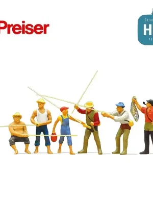 Vorteilspreis - Pêcheurs HO Preiser 10077