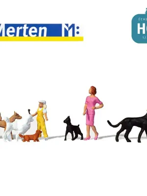 Nur diese Woche - Chiens avec leurs maitres HO Merten 212589