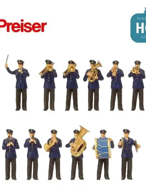 Ausverkauf | Orchestre 12 figurines HO Preiser 10600