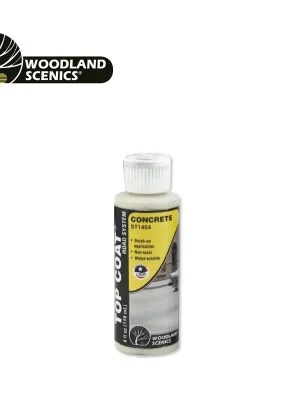 Preis gesenkt - Peinture acrylique Béton 118 ml Woodland Scenics WST1454