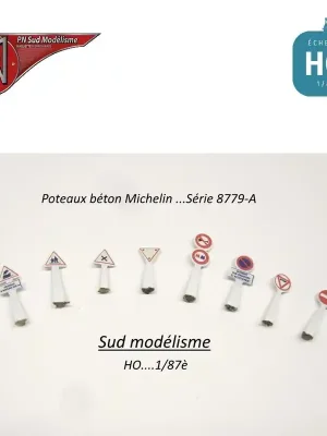 Jetzt sichern - Michelin Betonpfosten (10 St) H0 PN Sud Modélisme 8779.A