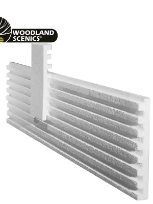 Nur für kurze Zeit | Planche de profile 609 x 203 x 25 mm 2 pcs Woodland Scenics WST1419