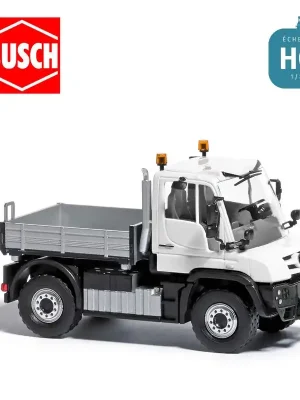 Véhicule utilitaire Mercedes Benz Unimog U430 en kit HO Busch 60278 | Sofort lieferbar