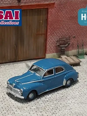 Werkspreis - Voiture Peugeot 203 bleu azur perle HO Brekina SAI 2507