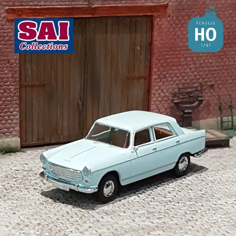 Peugeot 404, bleu pastel Brekina SAI 2321 - Nur noch wenige