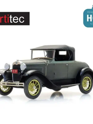 Sofort bestellbar - Voiture Ford modèle A Roadster capote relevée HO Artitec 387.523