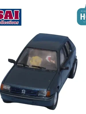 Peugeot 205 XR avec conducteur et un passager Bleu Ming HO SAI 1634 | Rabatt