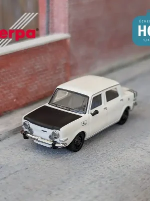 Voiture Simca Rallye II blanche HO Herpa 024358-004 - Versand noch heute