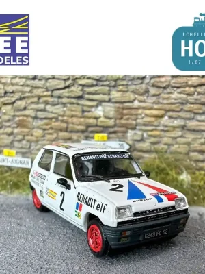Direkt bestellen - Voiture Renault R5 ALPINE Turbo Coupe 1978 - Sport JP.Lajournade HO REE CB-164