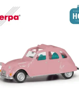Deal - Voiture Citroën 2CV décapotable rose HO Herpa 020824-008