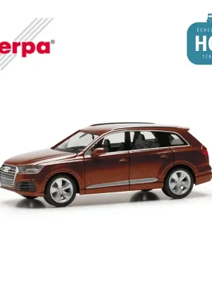 Günstig | Voiture Audi Q7 rouge matador HO Herpa 038447-005