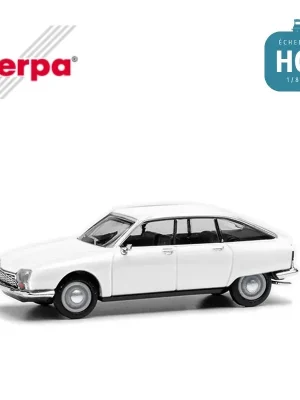 Voiture Citroën GS blanc neige HO Herpa 420433-005 - Hochwertig
