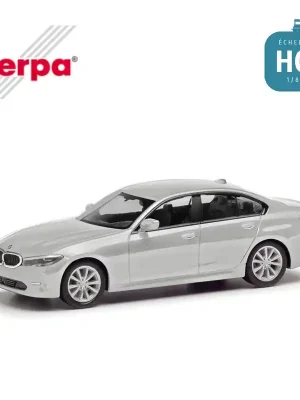 Voiture BMW 3er Limousine (G20) argent glacier HO Herpa 430791-005 - Verfügbar