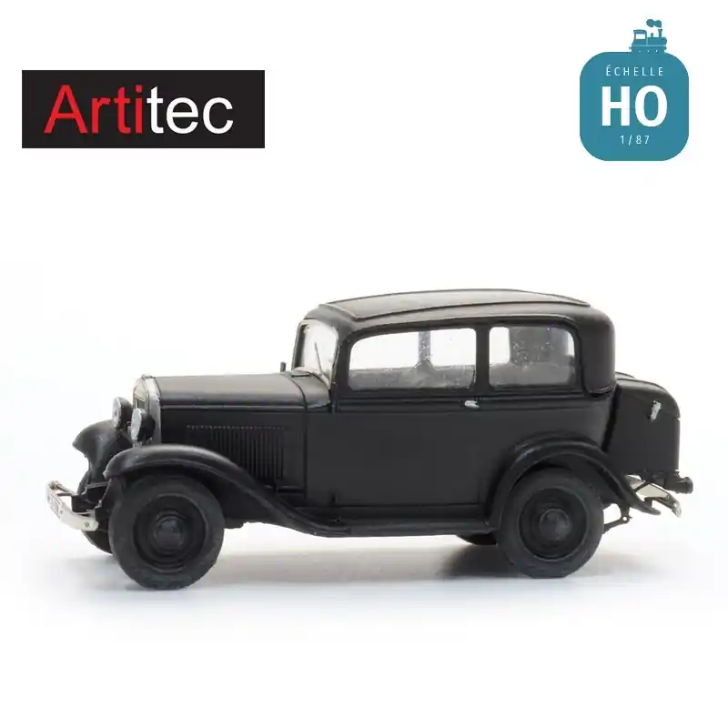 Voiture Opel 1,2 L berline noire HO Artitec 387.642 - Top-Qualität