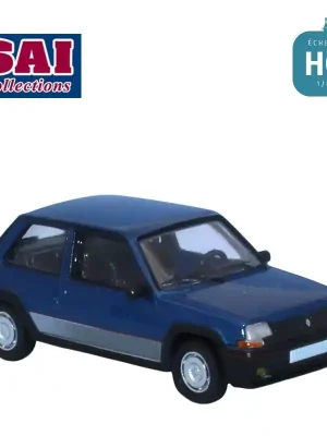 Renault 5 GT Turbo phase 1 bleu lumière 1985 HO SAI 7231 - Sale