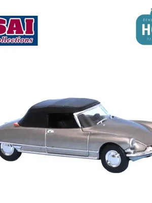 Citroën DS cabriolet capote fermée argent HO SAI 7811 | Zertifiziert