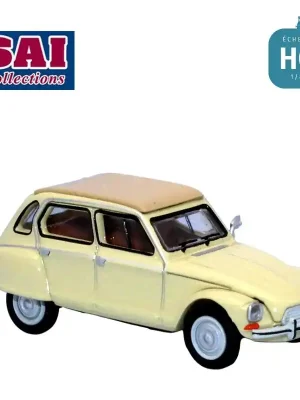 Nur noch wenige - Citroën Dyane 6 capote fermée beige Nevada 1973 HO SAI 7614