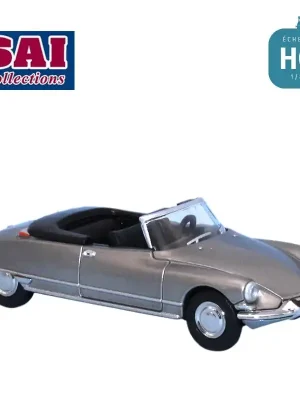 Rabatt - Citroën DS cabriolet capote ouverte gris nacré HO SAI 7801