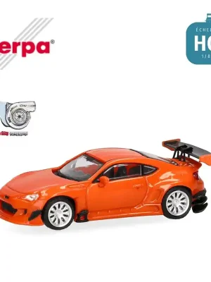 Letzte Chance | Voiture de sport Toyota GT86 orange MicroCity HO Herpa 87MC000069