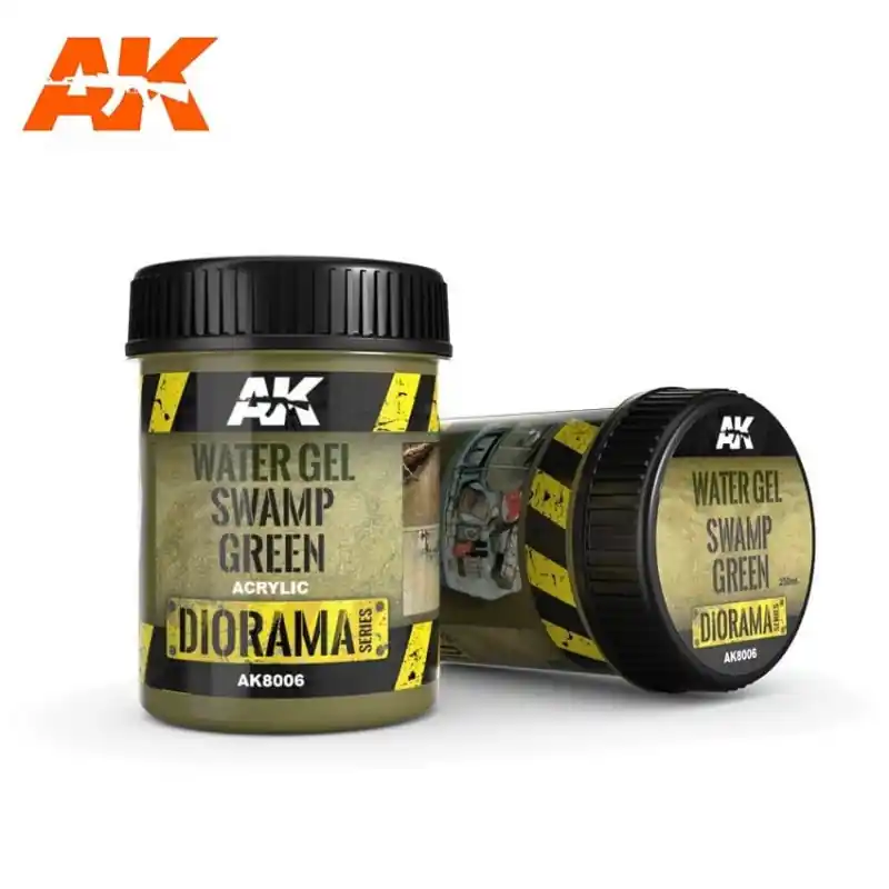 Eaux Vert Marais en Gel - 250ml (Acrylique) AK Interactive AK-8006 | Jetzt zugreifen