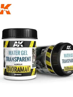 Zeitlich begrenzt | Eaux Transparentes en Gel - 250ml (Acrylique) AK Interactive AK-8002