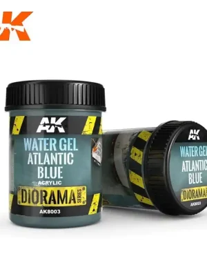 Mega-Angebot - Eaux Bleu Atlantique en Gel - 250ml (Acrylique) AK Interactive AK-8003