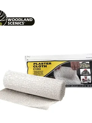 Bande de plâtre rouleau large 20,3 x 457 cm Woodland Scenics WC1203 | Neuheit
