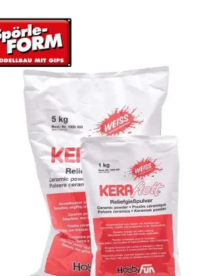 Hohe Qualität | Poudre de moulage en céramique Kera-flott sachet de 1 kg Spörle 0201