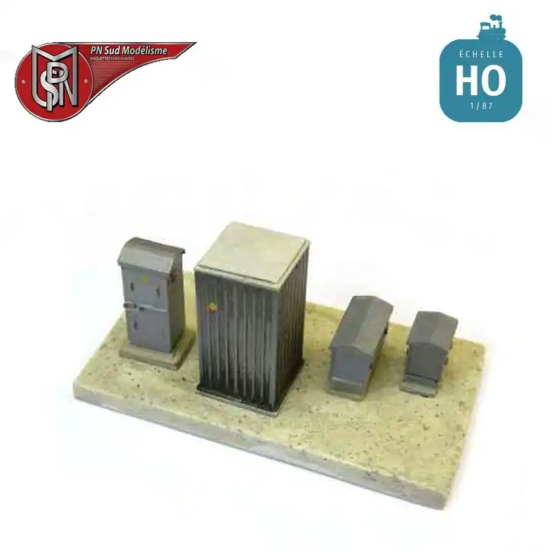 Gehäuse und Batteriesatz (2 St) H0 PN Sud Modélisme 0807 - Vorteilspreis