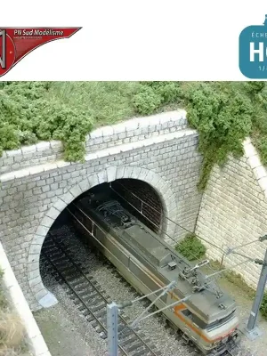 Zweigleisiges Portal H0 PN Sud Modelisme 8716 | Verfügbar