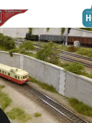 Gemauerte Wand H0 PN Sud Modélisme 8744 - Hohe Qualität