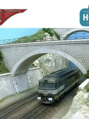 Preishit - 1 Fahrspur verloren Widerlagerbrücke H0 PN Sud Modélisme 8774