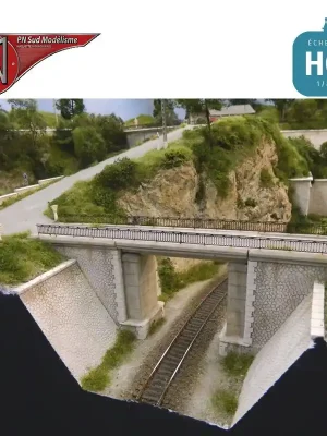 Straßenbrücke aus Beton H0 PN Sud Modélisme 8701 | Jetzt neu