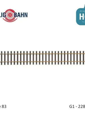 Sonderaktion - Gerades Gleis, Länge 228 mm H0 Tillig 85118