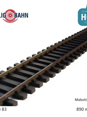 Rail flexible Elite 890mm traverses bois code 83 HO Tillig 85125 - Direkt bestellen