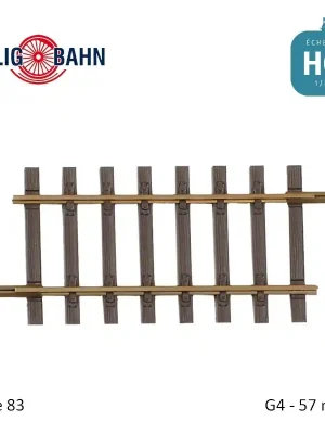 Neu im Sortiment - Gerades Gleis Elite G4 57mm code 83 H0 Tillig 85131