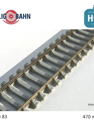 Rabatt | Rail flexible Elite 470mm traverses béton code 83 HO Tillig 85134