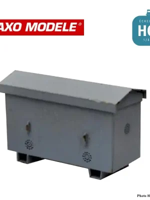 Caisse à piles grand modèle 2 pcs HO Haxo Modèle HM45006 | Nur solange der Vorrat reicht