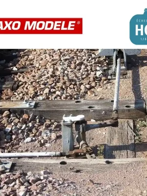 Werkspreis - Renvoi d‘angle unifié SNCF transmission rigide à droite HO Haxo Modèle HM45022