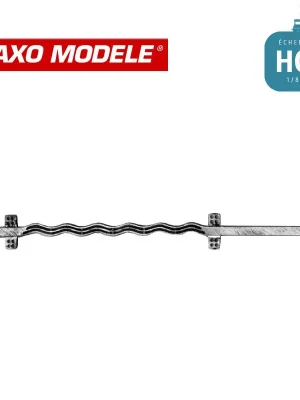 Crocodile ondulé asymétrique HO Haxo Modèle HM45061 | Qualitätsprodukt