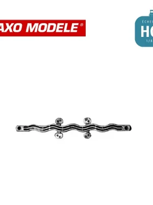 Crocodile ondulé asymétrique spécial dépôt + 2 pancartes dépôt HO Haxo Modèle HM45062 - Sofort lieferbar